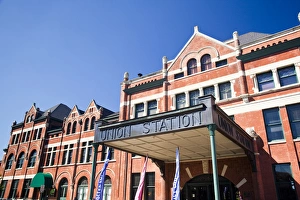 USA, Alabama, Montgomery. Historic Union Station USA, Alabama, Montgomery. Historic Union Station