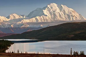 USA Alaska Denali Mt. McKinley from Wonder Lake USA Alaska Denali Mt. McKinley from Wonder Lake
