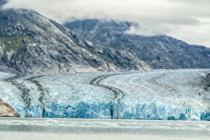 USA, Alaska, Endicott Arm. Overview of Dawes Glacier USA, Alaska, Endicott Arm. Overview of Dawes Glacier