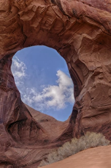 USA Arizona Monument Valley Ear-of-the-Wind Window USA Arizona Monument Valley Ear-of-the-Wind Window