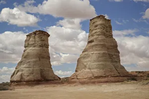 USA, Arizona, Navajo Indian Reservation. Elephant Feet rock formation USA, Arizona, Navajo Indian Reservation. Elephant Feet rock formation