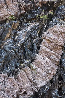 USA, Arizona. Pink Granite intrusion at the bottom of the Grand Canyon USA, Arizona. Pink Granite intrusion at the bottom of the Grand Canyon