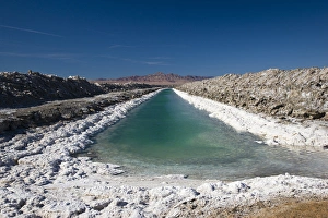 USA, California, Amboy. Salt flats, Bristol Dry Lake, Mojave Desert USA, California, Amboy. Salt flats, Bristol Dry Lake, Mojave Desert
