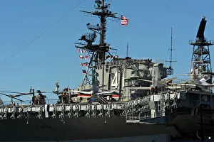 Warship Prints: US Midway Museum Print, San Diego