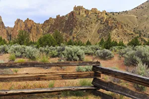 USA, Central Oregon, Redmond, Terrebonne. Smith Rock State Park. Crooked River. High Desert USA, Central Oregon, Redmond, Terrebonne. Smith Rock State Park. Crooked River. High Desert