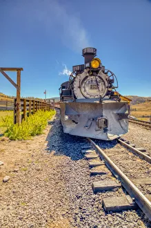 USA, Colorado. Cumbres and Toltec Scenic Railroad train USA, Colorado. Cumbres and Toltec Scenic Railroad train
