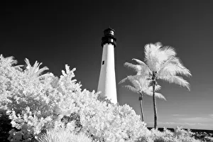 USA, Florida. Cape Florida Lighthouse in Key Biscayne USA, Florida. Cape Florida Lighthouse in Key Biscayne