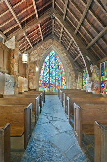 USA, GA, Pine Mountain, Callaway Gardens, Ida Cason Callaway Memorial Chapel USA, GA, Pine Mountain, Callaway Gardens, Ida Cason Callaway Memorial Chapel