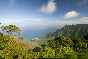 USA, HI, Kauai, Kokee State Park, View to Na Pali Coastline USA, HI, Kauai, Kokee State Park, View to Na Pali Coastline