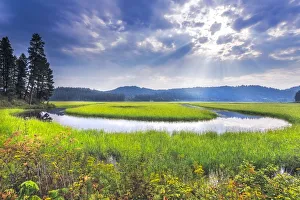 USA, Idaho. St Maries River landscape. Credit as: Jim Nilsen / Jaynes Gallery USA, Idaho. St Maries River landscape. Credit as: Jim Nilsen / Jaynes Gallery