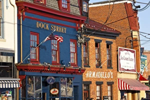 USA, Maryland, Annapolis. Harborfront buildings USA, Maryland, Annapolis. Harborfront buildings