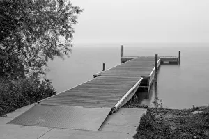 USA, Minnesota, Bemidji, Dock on Lake Bemidji USA, Minnesota, Bemidji, Dock on Lake Bemidji