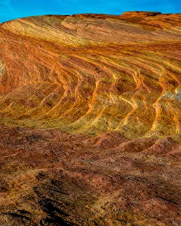 USA, Nevada, Overton, Valley of Fire State Park. Multi-colored rock formation. Credit as USA, Nevada, Overton, Valley of Fire State Park. Multi-colored rock formation. Credit as