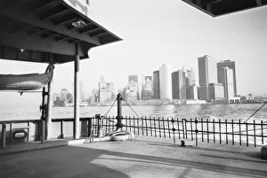 USA, NEW YORK: New York City Lower Manhattan from the Staten Island Ferry USA, NEW YORK: New York City Lower Manhattan from the Staten Island Ferry