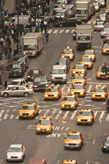 USA, New York, New York City traffic. (Editorial Usage Only) USA, New York, New York City traffic. (Editorial Usage Only)