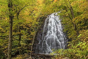USA, North Carolina, Blue Ridge Parkway. Scenic of Crabtree Falls USA, North Carolina, Blue Ridge Parkway. Scenic of Crabtree Falls