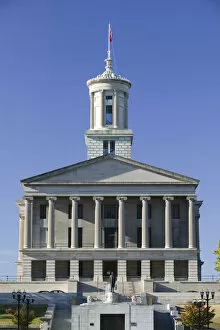 Images Dated 30th October 2005: USA, Tennessee, Nashville: State Capitol Building
