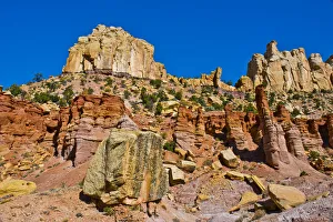 USA, Utah. Boulder, Burr Trail Road, The Crown USA, Utah. Boulder, Burr Trail Road, The Crown