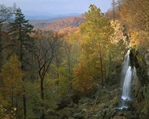 USA, Virginia, Alleghany County, Autumn at Falling Springs USA, Virginia, Alleghany County, Autumn at Falling Springs
