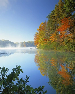USA, Virginia, Fairy Stone State Par, Fairy Stone Lake USA, Virginia, Fairy Stone State Par, Fairy Stone Lake