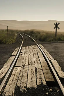 USA, Washington State, Palouse, Railroad, tracks USA, Washington State, Palouse, Railroad, tracks