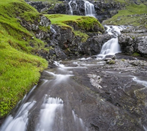 The valley of Saksun, one of the main attractions of the Faroe Islands. The island Streymoy The valley of Saksun, one of the main attractions of the Faroe Islands. The island Streymoy