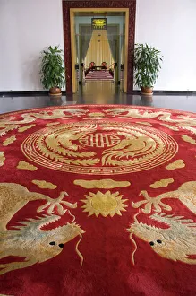 Vietnam, Ho Chi Minh City (aka Saigon). Reunification Palace (former Presidential Palace) Vietnam, Ho Chi Minh City (aka Saigon). Reunification Palace (former Presidential Palace)