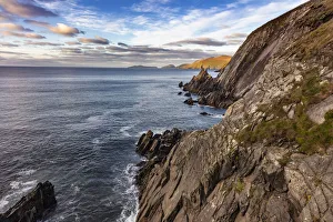 View of the Blasket Islands from Dunmore Head the westernmost point of Europe View of the Blasket Islands from Dunmore Head the westernmost point of Europe