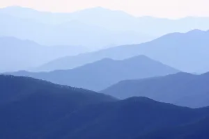 View of Smoky Mountain Range from Clingmans Dome View of Smoky Mountain Range from Clingmans Dome