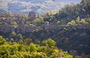 A view of the Tsarevets from hotel refresment stop in Veliko Turnovo A view of the Tsarevets from hotel refresment stop in Veliko Turnovo