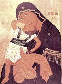 Byzantine Icon Prints: The Virgin