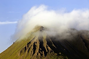 Icelandic Mountain Landscapes Prints: Volcano, Iceland