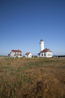 WA, Port Townsend, Point Wilson lighthouse, built 1913, at entrance to Admiralty Inlet WA, Port Townsend, Point Wilson lighthouse, built 1913, at entrance to Admiralty Inlet