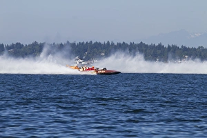WA, Seattle, Seafair, Vintage Hydroplane Races, Lake Washington WA, Seattle, Seafair, Vintage Hydroplane Races, Lake Washington