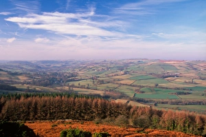 Wales - Peaceful countryside landscape extend beyond the Brecon Beacons National Park Wales - Peaceful countryside landscape extend beyond the Brecon Beacons National Park