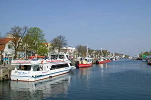 Germany Waterfront Prints: warnemunde harbor