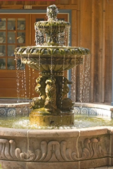 Water fountain inside square between St. George and Orange Street St. Augustine Water fountain inside square between St. George and Orange Street St. Augustine