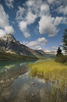 Waterfowl lake along the Icefields parkway, Banff National Park, Banff, Canada Waterfowl lake along the Icefields parkway, Banff National Park, Banff, Canada