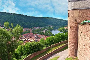 Wertheim, Germany Wertheim Castle overlooks the Main river valley Wertheim, Germany Wertheim Castle overlooks the Main river valley