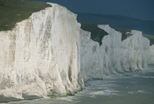 Chalk Cliffs UK Prints: White Cliffs of Dover, Chalk cliffs, Seven Sisters, Beachy Head, E. Sussex