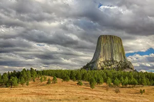 WY, Devils Tower National Monument, Devils Tower WY, Devils Tower National Monument, Devils Tower