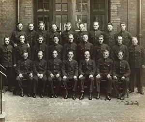 LFB Shadwell Fire Station firemen group photo LFB Shadwell Fire Station firemen group photo