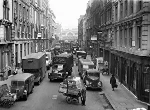 Emergency Services Collection: Traffic congestion, Covent Garden, London WC2