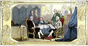 Americans gaining French alliance in the Revolutionary War Americans gaining French alliance in the Revolutionary War
