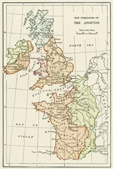Angevin kings holdings in France and Britain Angevin kings holdings in France and Britain