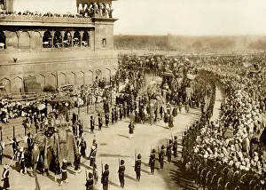 British Viceroy of India entering Delhi, 1902 British Viceroy of India entering Delhi, 1902
