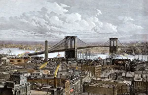 Brooklyn Bridge, New York City, 1883 Brooklyn Bridge, New York City, 1883