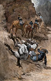 Buffalo soldiers on a rough trail Buffalo soldiers on a rough trail