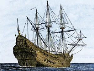 Carrack, a merchant ship of the late 1400s Carrack, a merchant ship of the late 1400s