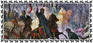 Crusaders entering Constantinople Crusaders entering Constantinople